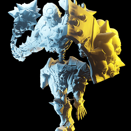 3D Printed Nafarrate Skeleton Defender Skeletons Army 28mm 32mm D&D - 3D Printing Boss