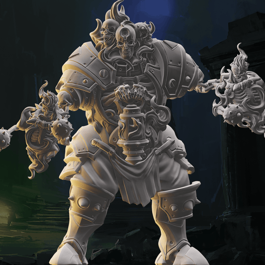 3D Printed Nafarrate Soul Keeper Skeletons Army 28mm 32mm D&D - 3D Printing Boss