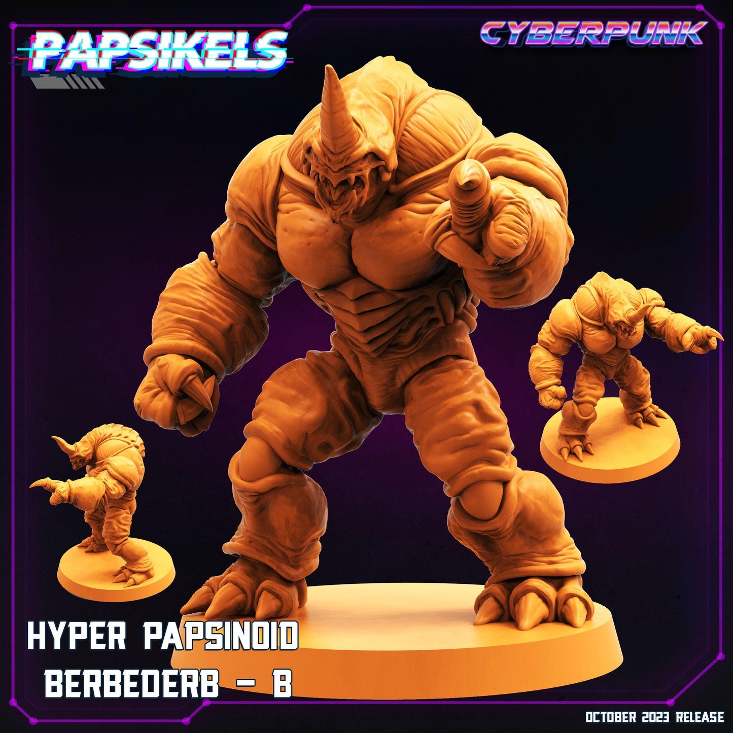 3D Printed Papsikels Berbederb B Hyper Papsinoid Berbederb Set 28mm 32mm - 3D Printing Boss