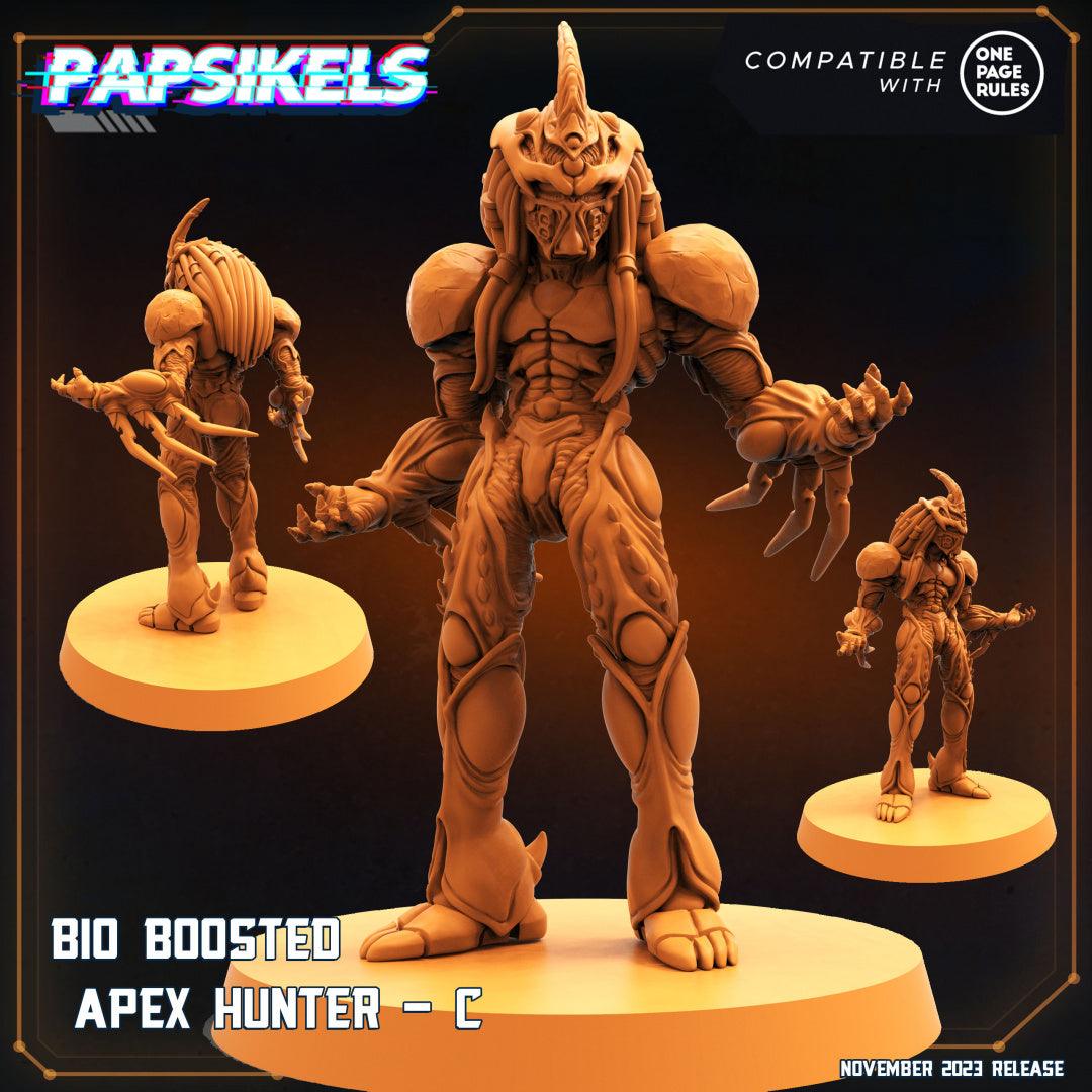 3D Printed Papsikels Bio Boosted Apex Hunters Set Skull Hunters Army Bundle 2 28mm 32mm - 3D Printing Boss