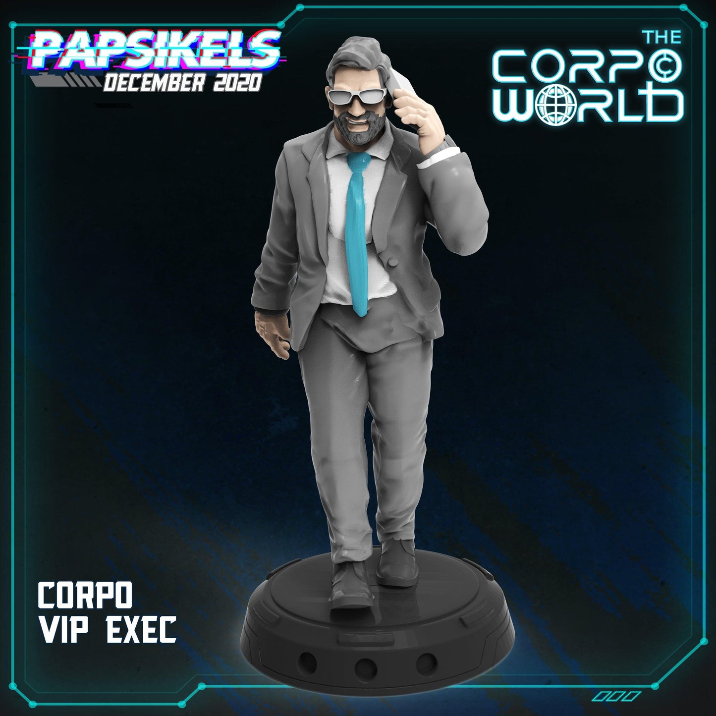 3D Printed Papsikels Corpo Vip Exec 28mm 32mm - 3D Printing Boss