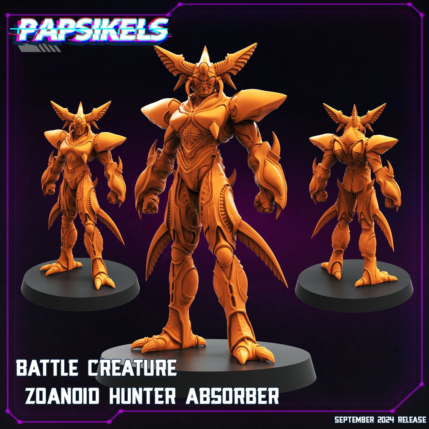 3D Printed Papsikels Founder Scientist Bussinessman Set SEPTEMBER 2024 CYBERPUNK 28mm 32mm - 3D Printing Boss