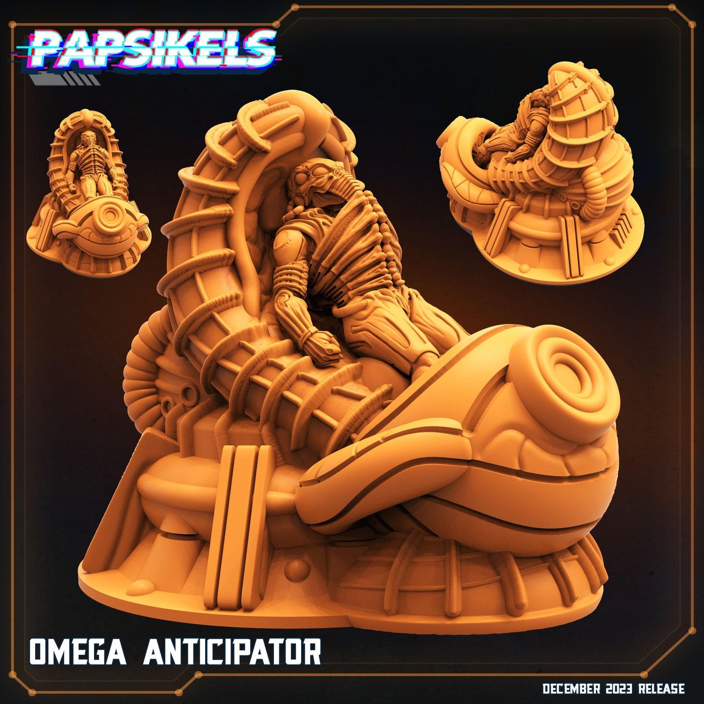 3D Printed Papsikels Omega Anticipator 28mm 32mm - 3D Printing Boss