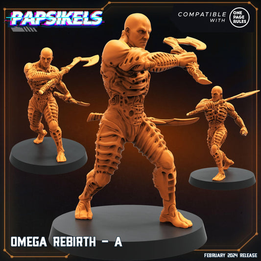 3D Printed Papsikels Omega Rebirths Set 28mm 32mm - 3D Printing Boss