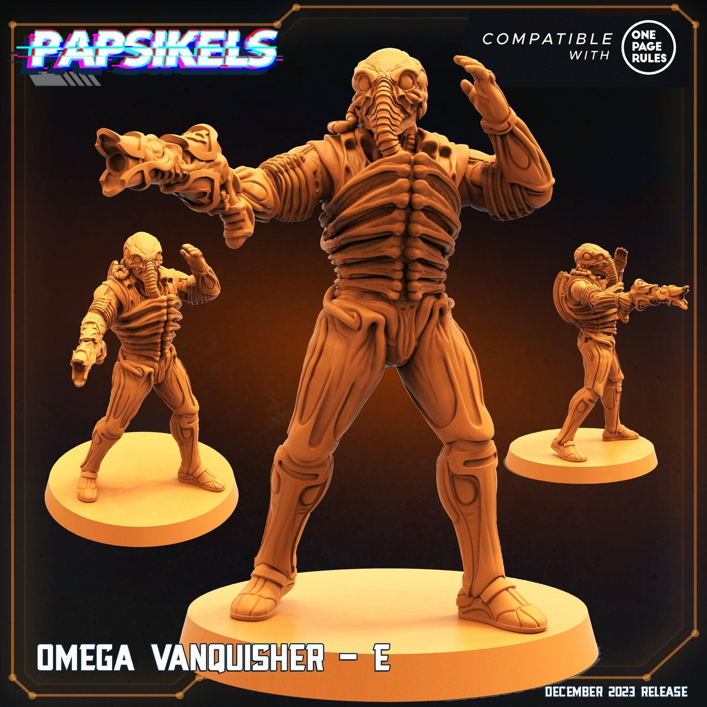 3D Printed Papsikels Omega Vanquishers 28mm 32mm - 3D Printing Boss