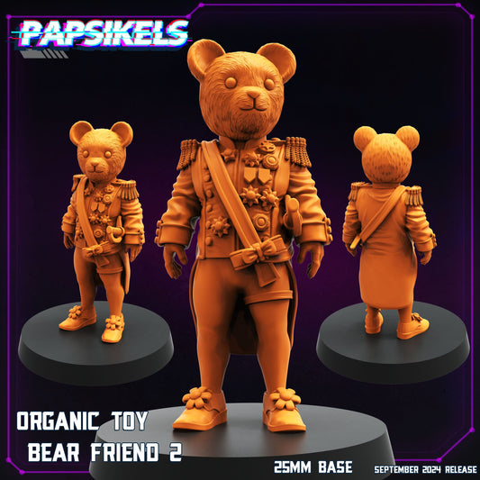 3D Printed Papsikels Organic Toy Bear Friend Set SEPTEMBER 2024 CYBERPUNK 28mm 32mm - 3D Printing Boss