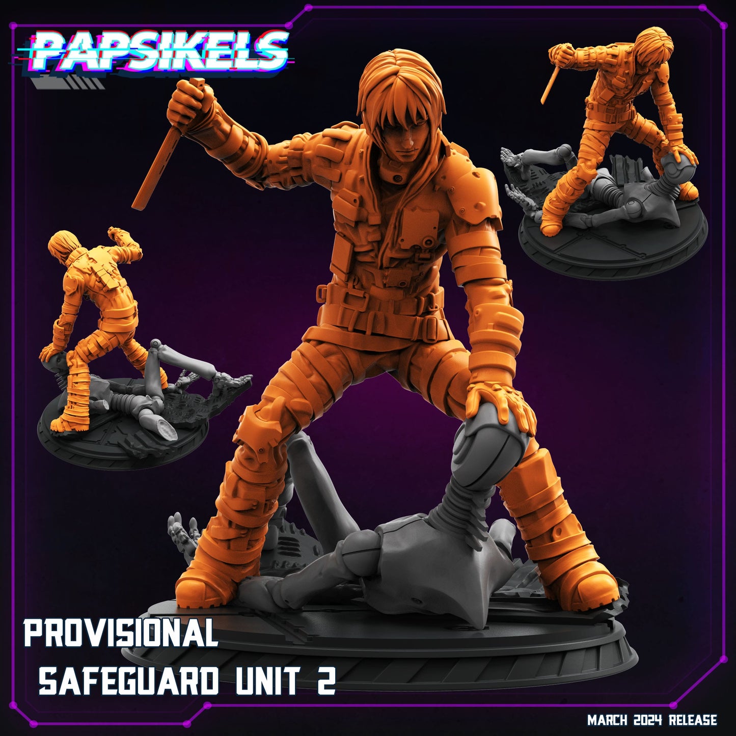 3D Printed Papsikels Provisional Safeguard Unit 2 28mm 32mm - 3D Printing Boss