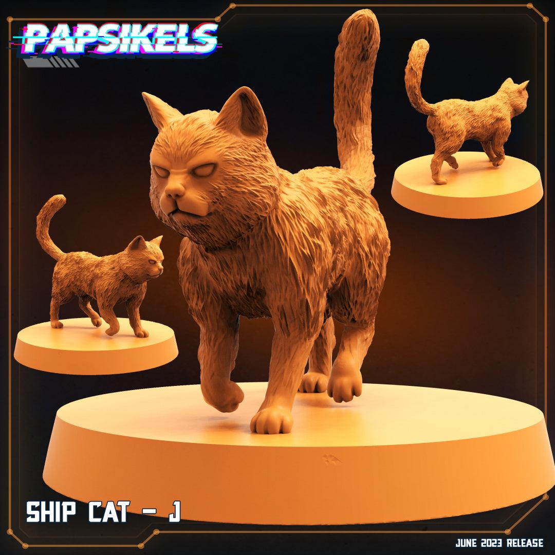 3D Printed Papsikels - Ship Cat Set - 28mm 32mm - 3D Printing Boss