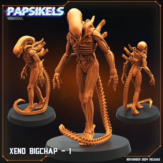3D Printed Papsikels Xeno Bigchap Nov 2024 Scifi 28mm 32mm - 3D Printing Boss