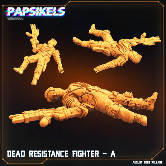 3D Printed Papsikels Xenowars Genesis Dead Resistance Fighter Set 28mm 32mm - 3D Printing Boss