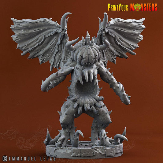 3D Printed Print your Monster Giant Hell Pumpkin Pumpkins From Hell 28 32mm D&D - 3D Printing Boss