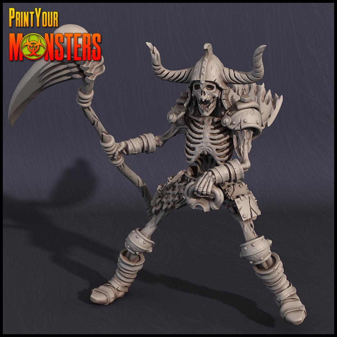 3D Printed Print your Monster Skeletons Set 28 32mm D&D - 3D Printing Boss