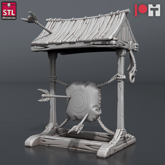 3D Printed STL Miniatures Arrows And Bow Maker Set 28 - 32mm War Gaming D&D - 3D Printing Boss