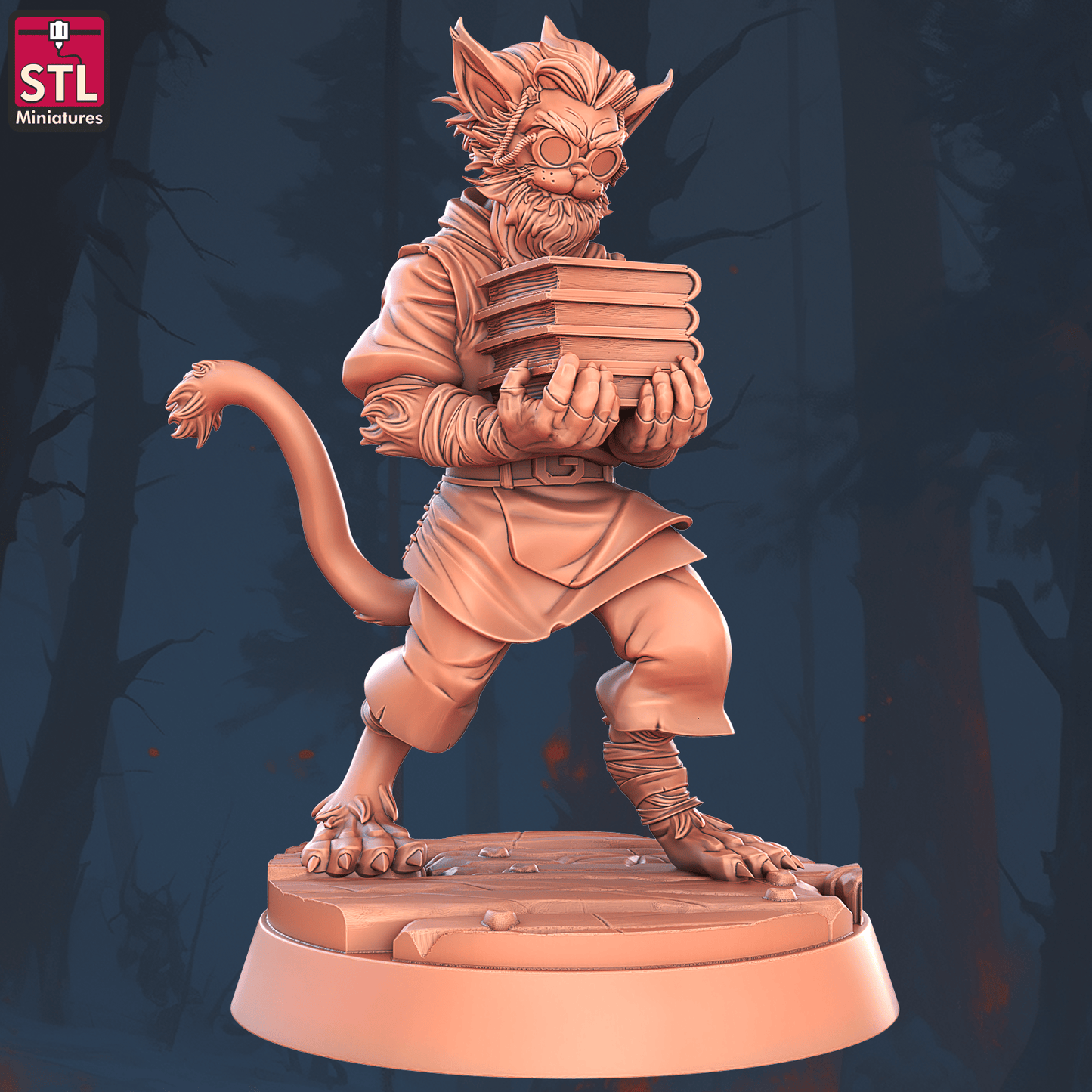 3D Printed STL Miniatures Books and Tomes Set 28 - 32mm War Gaming D&D - 3D Printing Boss