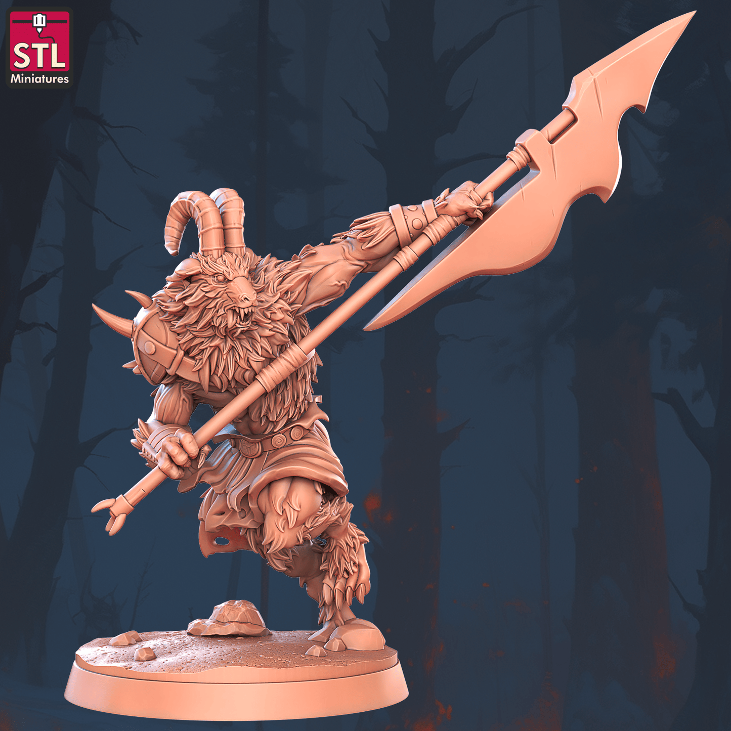 3D Printed STL Miniatures Grevik Set 28 - 32mm War Gaming D&D - 3D Printing Boss
