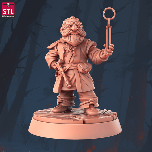 3D Printed STL Miniatures Jewels Crafters Set 28 - 32mm War Gaming D&D - 3D Printing Boss