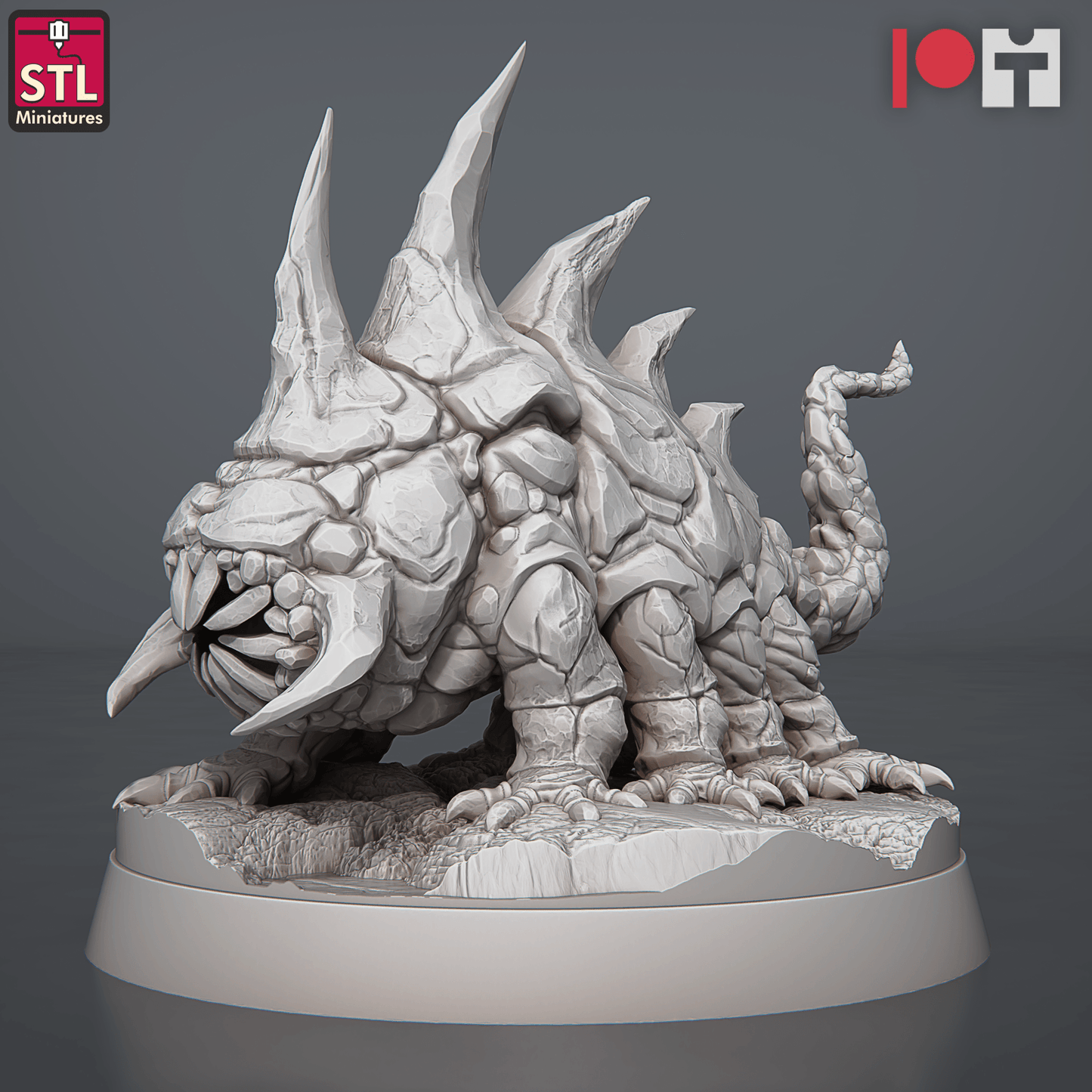 3D Printed STL Miniatures Magmites Hellcrows Set 28 - 32mm War Gaming D&D - 3D Printing Boss