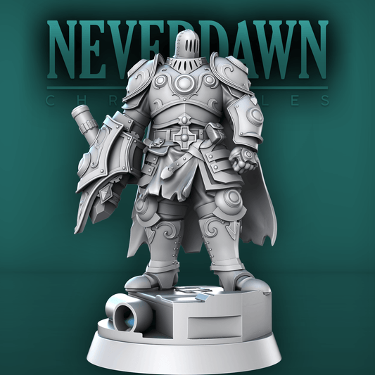 3D Printed STL Miniatures Never Dawn Luminaries 28 - 32mm War Gaming D&D - 3D Printing Boss