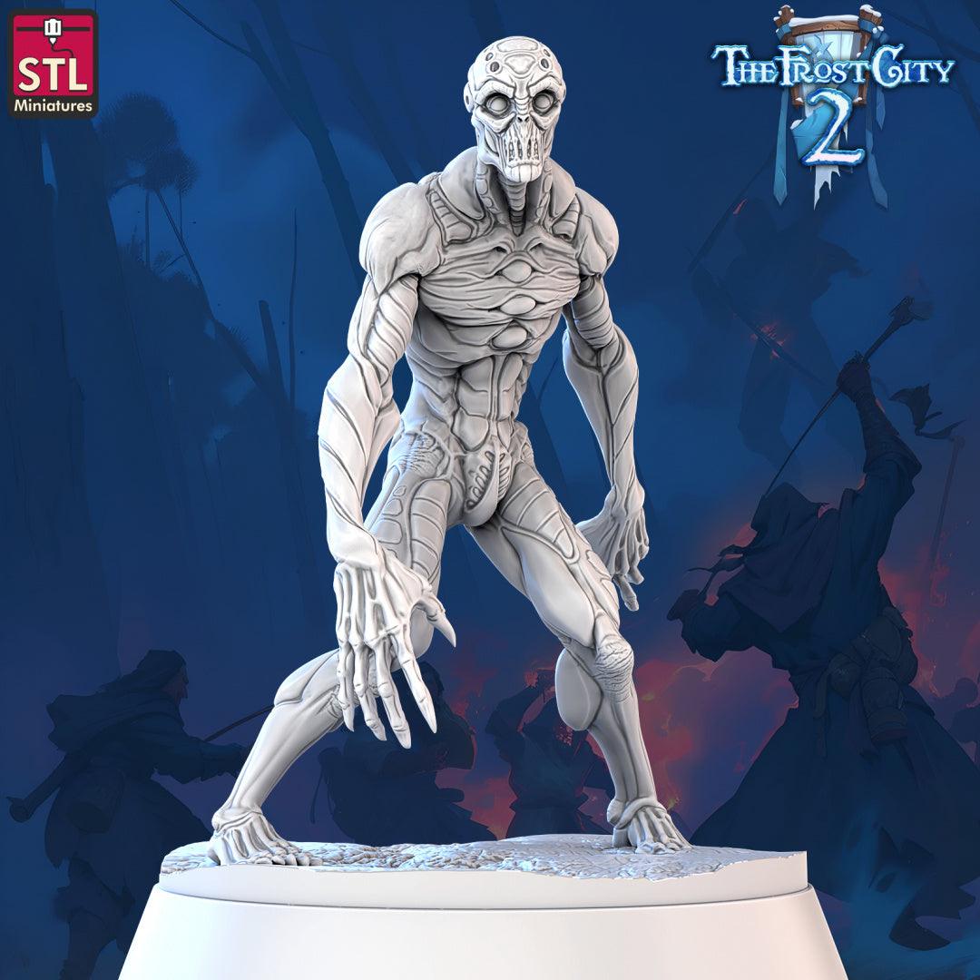3D Printed STL Miniatures Nullmens The Frost City 2 28 - 32mm War Gaming D&D - 3D Printing Boss