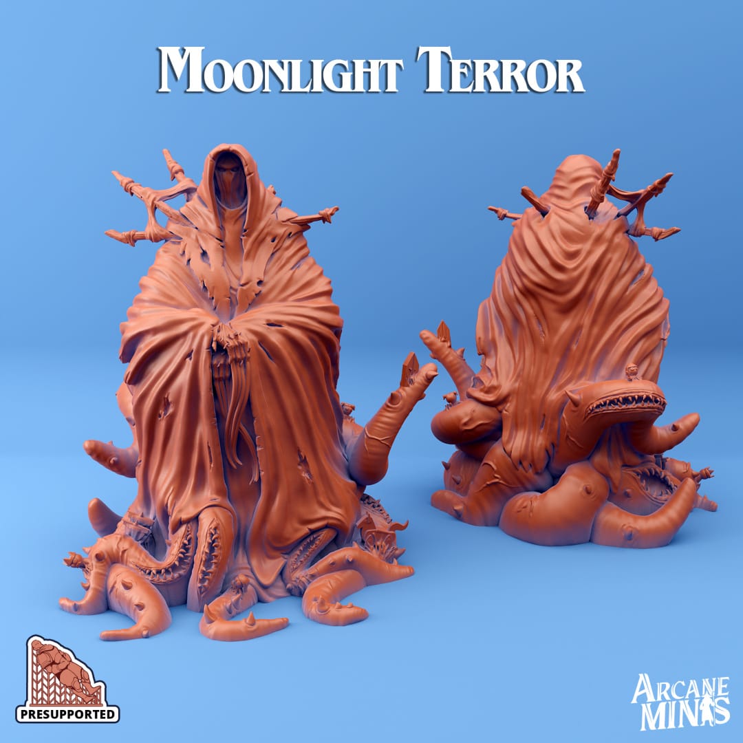 3D Printed Sordane Publishing AC Adventure From Sewer to Sky - Moonlight Terror 28mm 32mm D&D - 3D Printing Boss