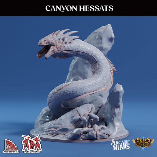 3D Printed Sordane Publishing Canyon Hessats 28 32mm D&D - 3D Printing Boss