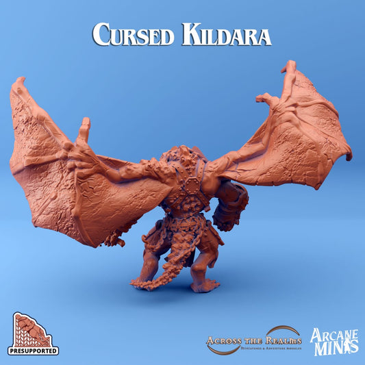 3D Printed Sordane Publishing Cursed Kildara 28 32mm D&D - 3D Printing Boss
