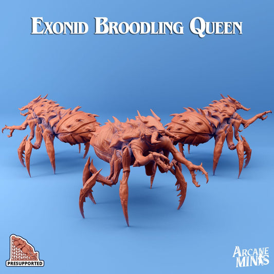 3D Printed Sordane Publishing Exonids Queen Set 28 32mm D&D - 3D Printing Boss