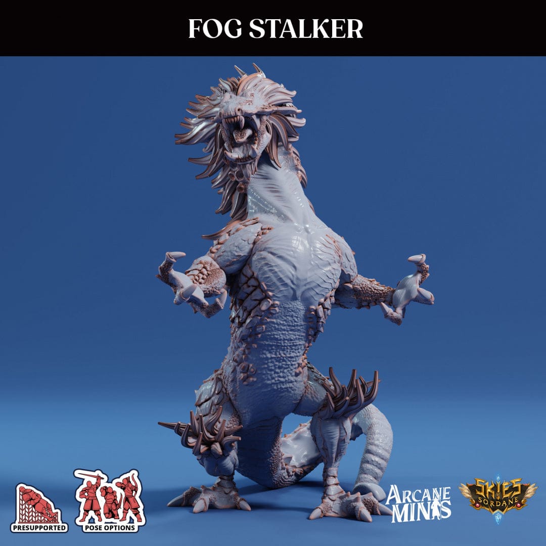 3D Printed Sordane Publishing Fog Stalker AC Adventure Friends in High Places 28 32mm D&D - 3D Printing Boss