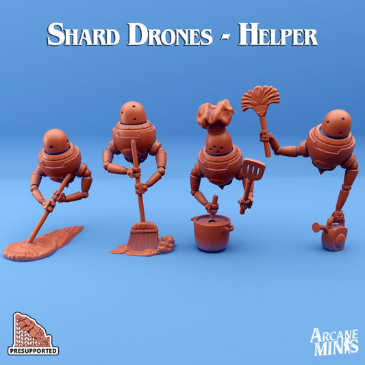3D Printed Sordane Publishing Shard Drones 28 32mm D&D - 3D Printing Boss