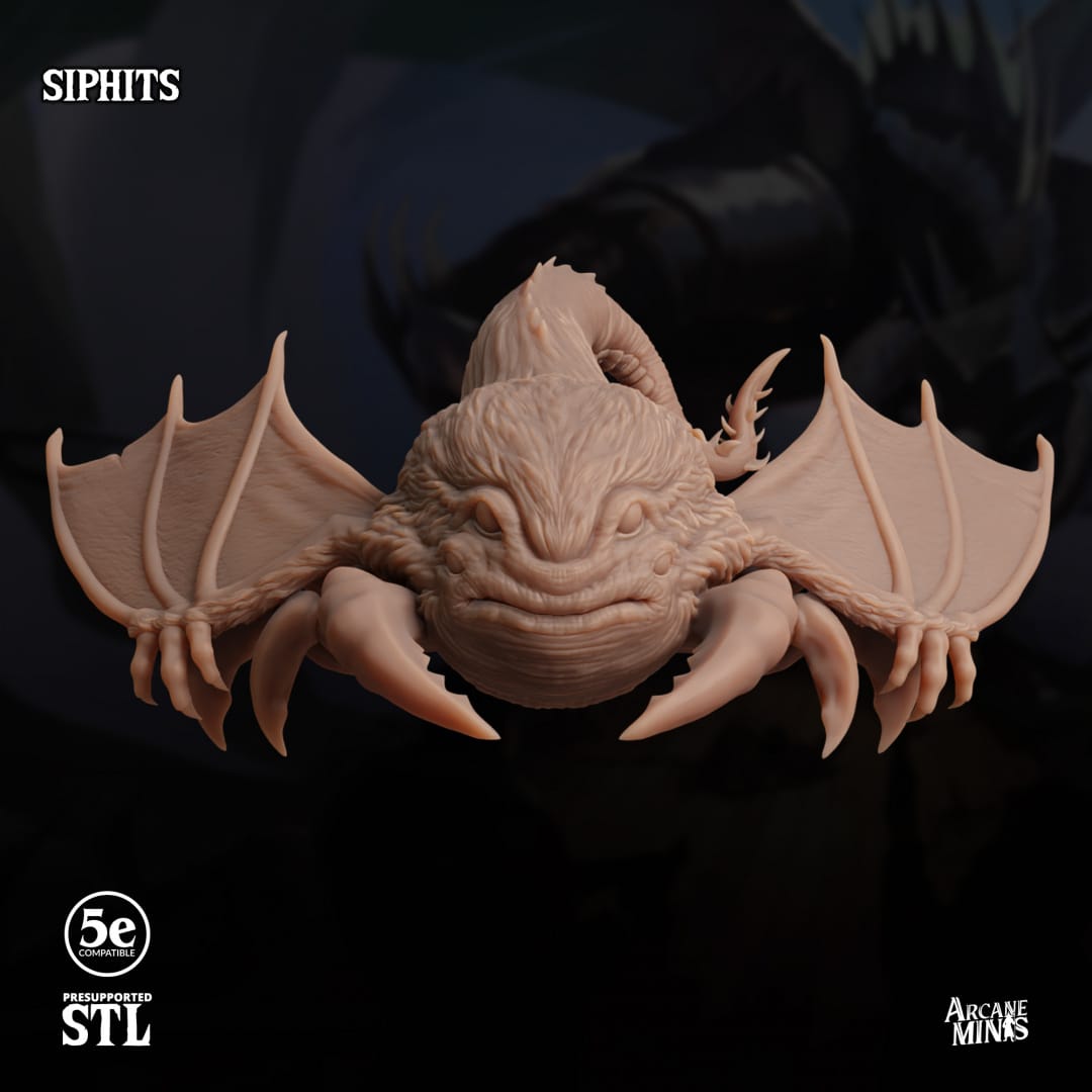 3D Printed Sordane Publishing Siphits 28 32mm D&D - 3D Printing Boss