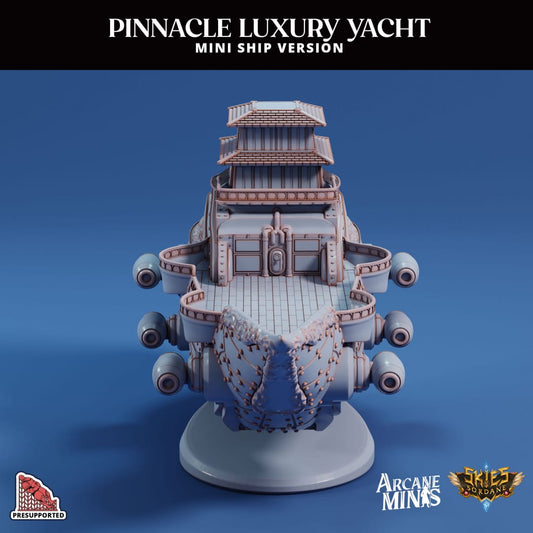 3D Printed Sordane Publishing The Pinnacle Mini Ship 28 32mm D&D - 3D Printing Boss