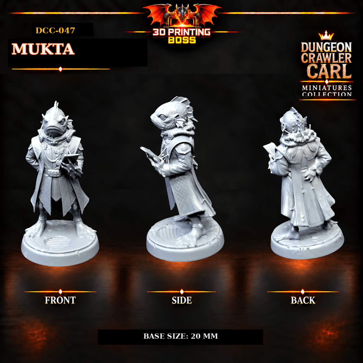 Fantastic Plants and Rocks Tabletop Terrain 3D Printed Dungeon Crawler Carl Miniature Collection Book One DCC-047 - Mukta - 32mm