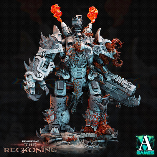 3D Printed Archvillain Games Armari Chaosbred Devastators Demonstar - The Reckoning 28 32mm D&D - 3D Printing Boss