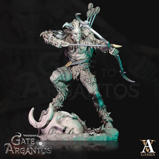 3D Printed Archvillain Games Celadren’s Hunter Moondance - Gate to Argantos 28 32mm D&D - 3D Printing Boss