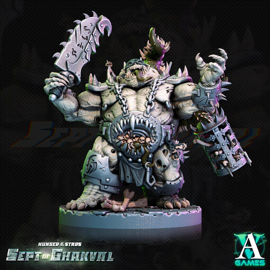 3D Printed Archvillain Games Ghakval Jailers Hunger of the Stars 28 32mm D&D - 3D Printing Boss
