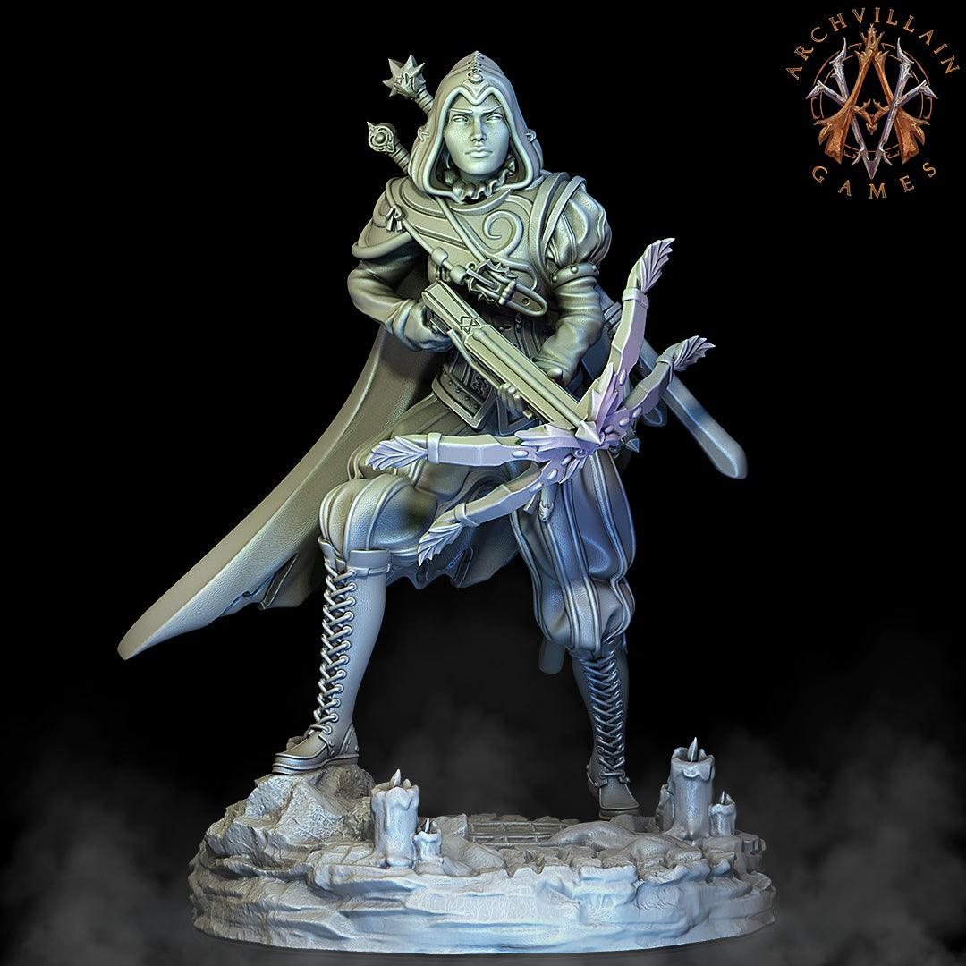 3D Printed Archvillain Games Isabetta of the Dawn 28 32mm D&D - 3D Printing Boss