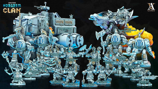 3D Printed Archvillain Games Norgrem Demolisher Vahlstahd - Norgrem Clan 28 32mm D&D - 3D Printing Boss