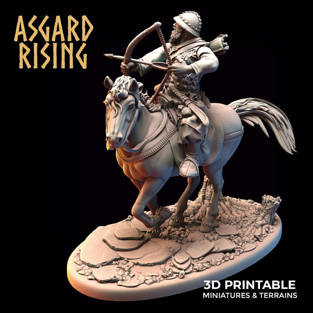 3D Printed Asgard Rising Bandit Riders Deserters Modular Warband 28mm - 32mm - 3D Printing Boss