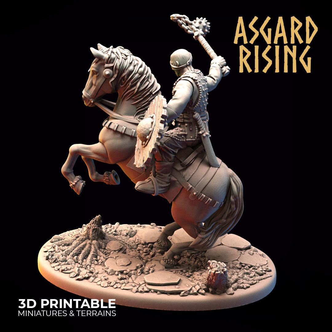 3D Printed Asgard Rising Bandit Riders Outcasts Modular Warband 28mm - 32mm - 3D Printing Boss