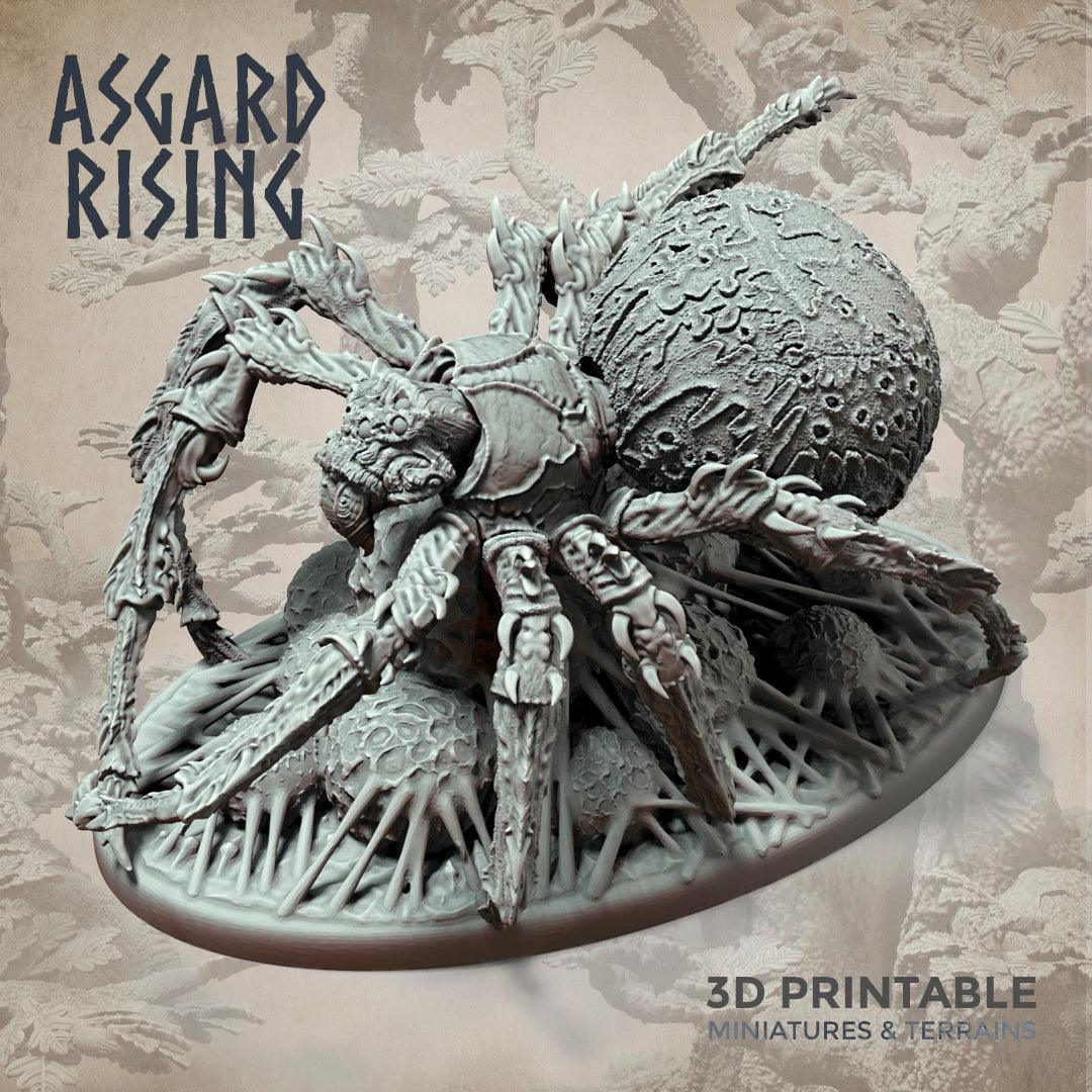 3D Printed Asgard Rising Forest Spiders Set 28mm 32mm Ragnarok D&D - 3D Printing Boss