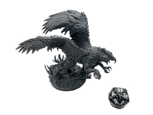 3D Printed Asgard Rising King of all Creatures Griffin Set - 32mm D&D - 3D Printing Boss