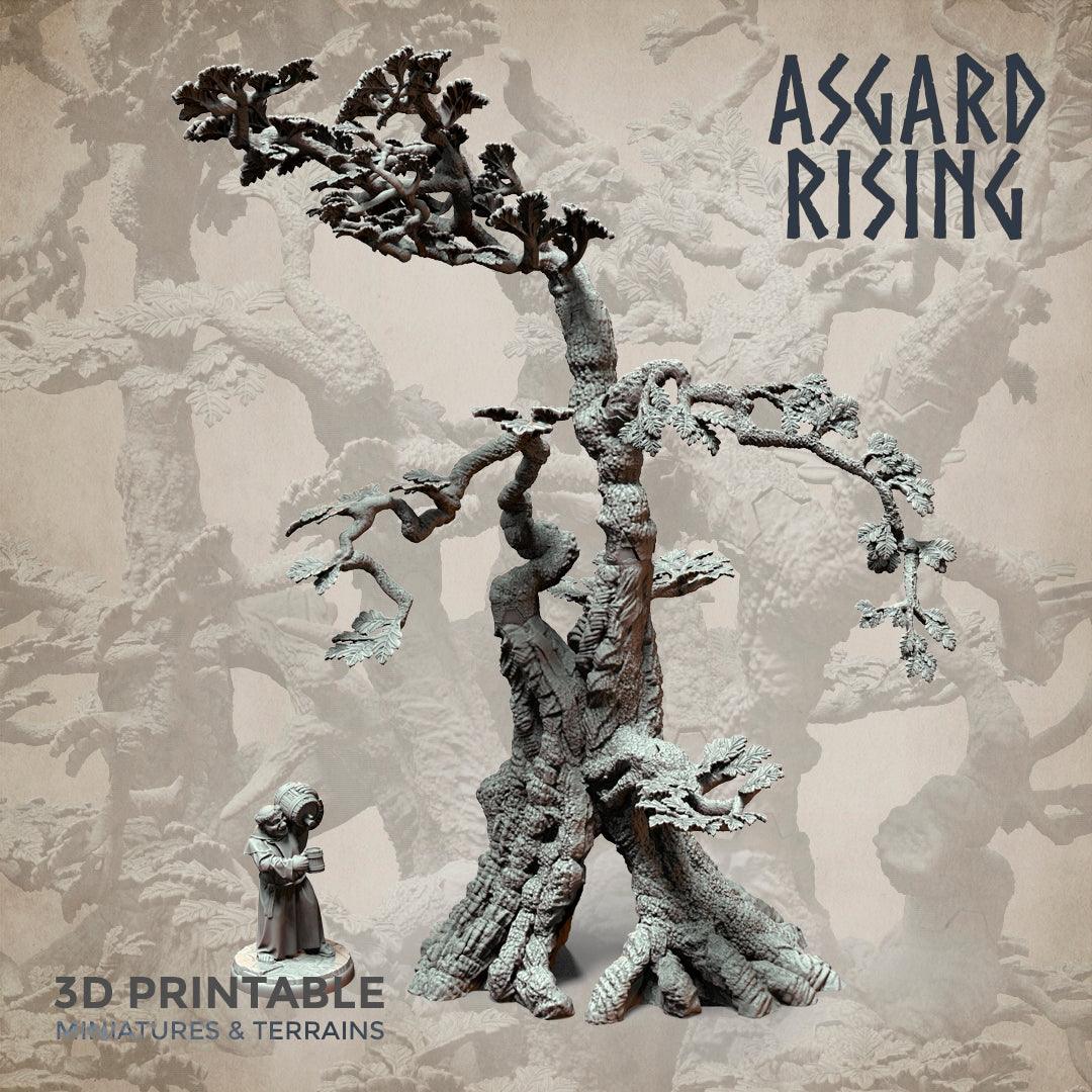 3D Printed Asgard Rising Oak Modular Forest Set 32mm Ragnarok D&D - 3D Printing Boss