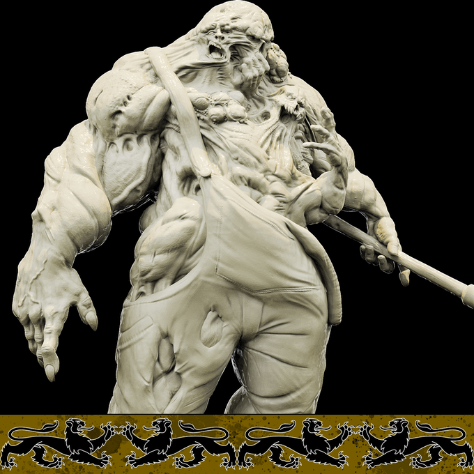 3D Printed Bestiary Vol. 4 Nafarrate - Biir'zha Aberration 32mm Ragnarok D&D - 3D Printing Boss