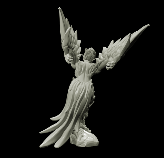 3D Printed Bestiary Vol. 4 Nafarrate - Harpy 32mm Ragnarok D&D - 3D Printing Boss