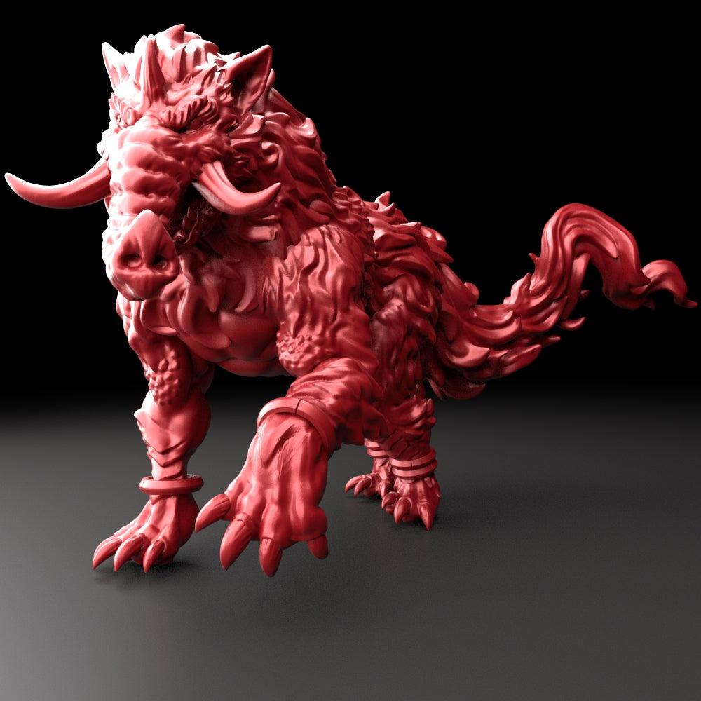 3D Printed Bestiary Vol. 5 Nafarrate - Baku 32mm Ragnarok D&D - 3D Printing Boss