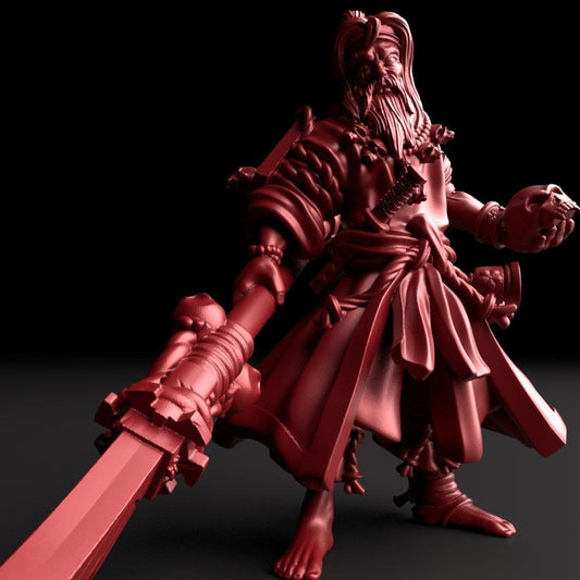 3D Printed Bestiary Vol. 5 Nafarrate Izanagi - 32mm Ragnarok D&D - 3D Printing Boss