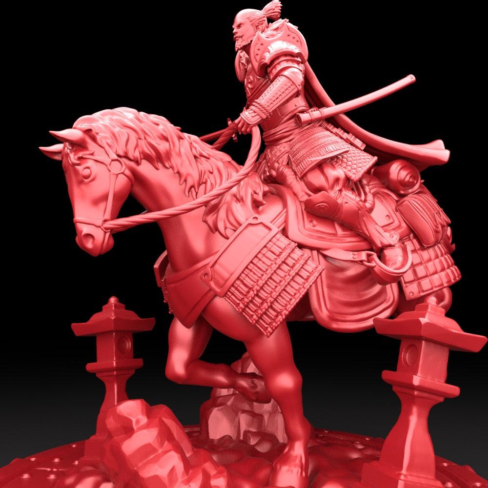 3D Printed Bestiary Vol. 5 Nafarrate - Oda Nobunaga 32mm Ragnarok D&D - 3D Printing Boss