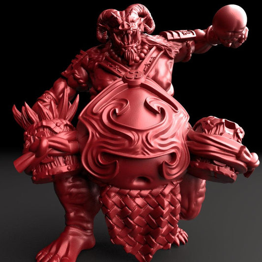 3D Printed Bestiary Vol. 5 Nafarrate - Raijin 32mm Ragnarok D&D - 3D Printing Boss