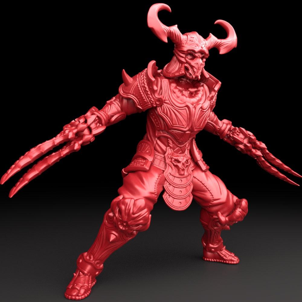 3D Printed Bestiary Vol. 5 Nafarrate - Skull Rogue 32mm Ragnarok D&D - 3D Printing Boss