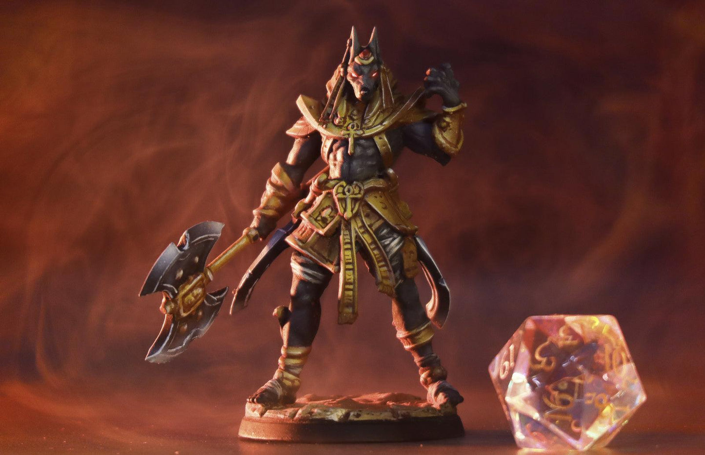 3D Printed Cast n Play Ancient Jackal Echoes of Life 28mm 32mm D&D - 3D Printing Boss